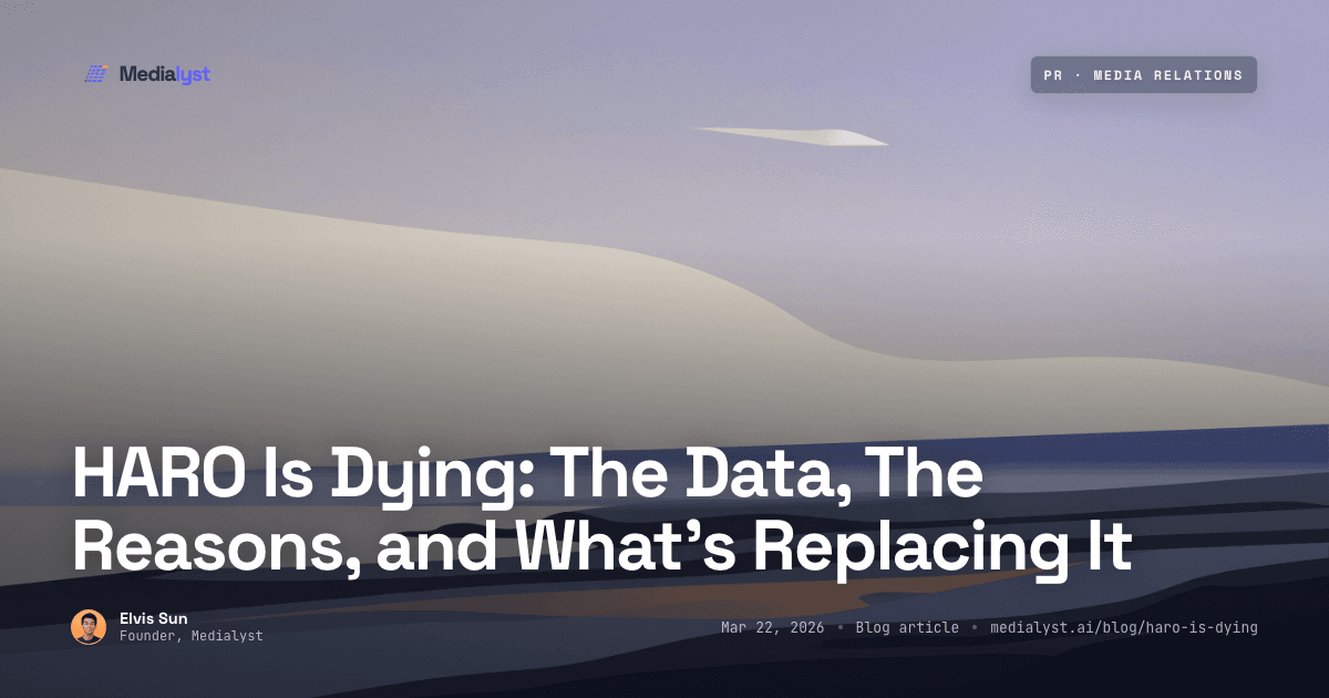 HARO Is Dying: The Data, The Reasons, and What's Replacing It
